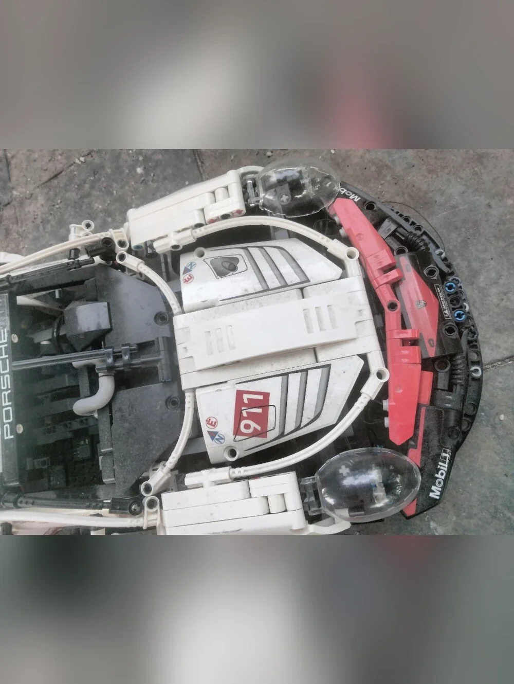 Lego detailed car